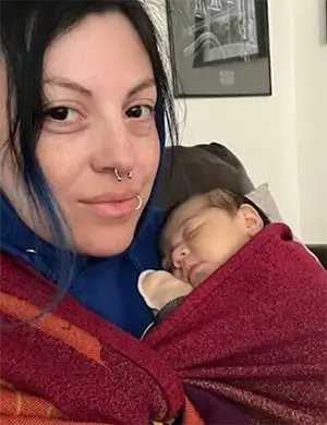 Thankful for Dr.Levy! Guided through difficulty. Now holding healthy 8-week-old!